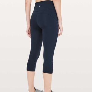 Lululemon leggings In Movement Crop True Navy